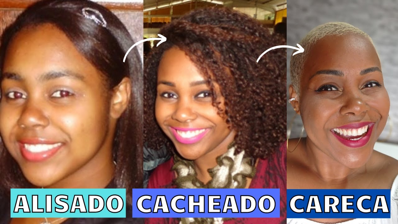 COMO CONSEGUI DESAPEGAR DO CABELO ALISADO E FAZER O BIG CHOP POR 2 VEZES