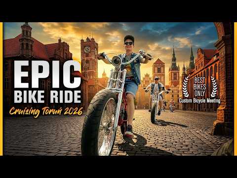 Custom Bikes Take Over Poland! | Cruising Toruń 11