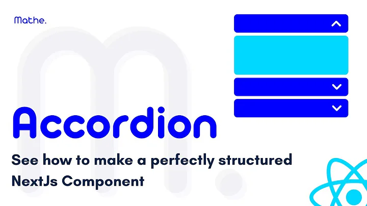 Build an Accordion with React & NextJs | Well-Structured NextJs Component