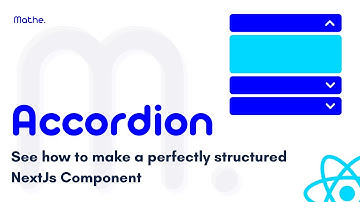 Build an Accordion with React & NextJs | Well-Structured NextJs Component