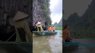 Rowing Vietnamese Style.     chill travel vietnam shorts short