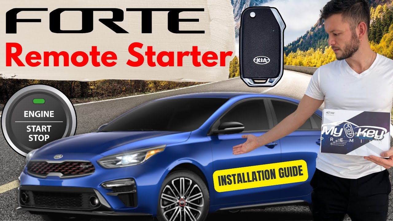Kia Forte GT 2019 2021 Remote Start Installation How To Install 