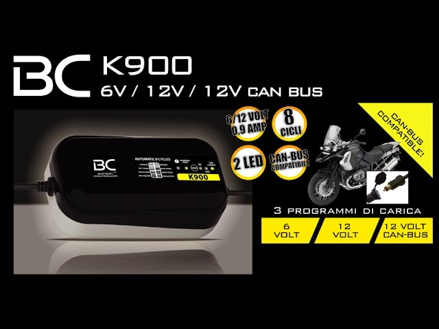 Chargeurs batterie BC K900 EDge - EVO+ : Pour les BMW Can-Bus et lithium -  Moto-Station