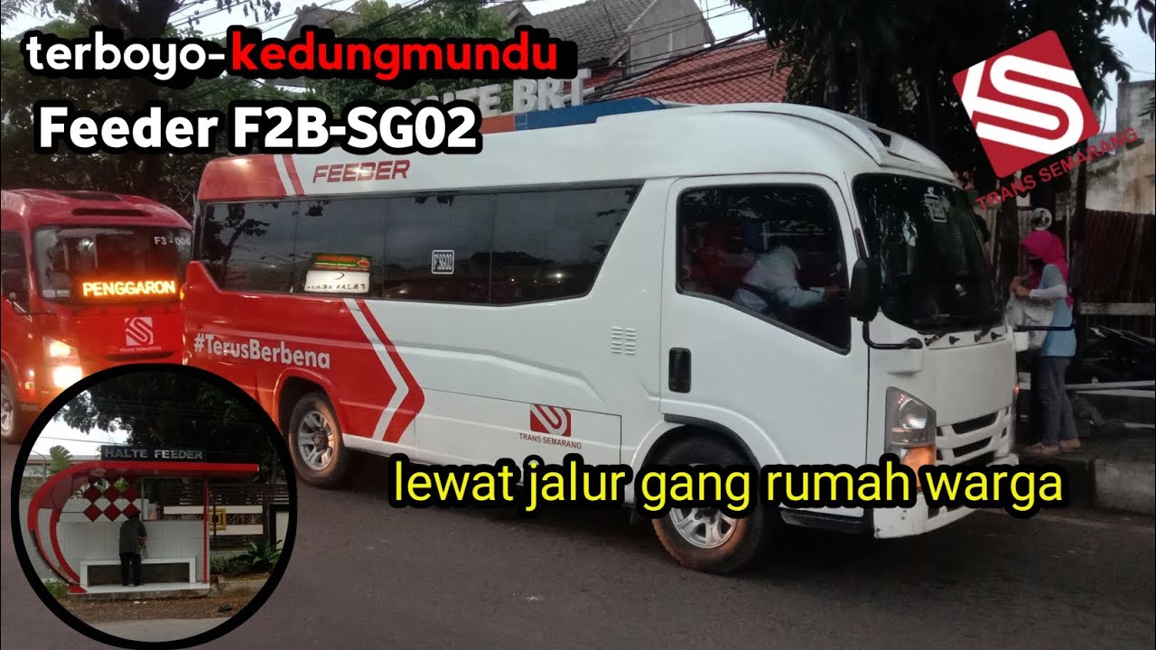 nyoba naik feeder F2B Rute terboyo ke kedungmundu