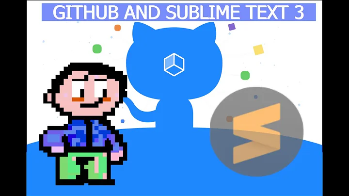 Sublime text 3 with Github to update your repositories