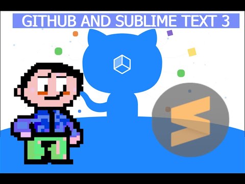 Sublime text 3 with Github to update your repositories