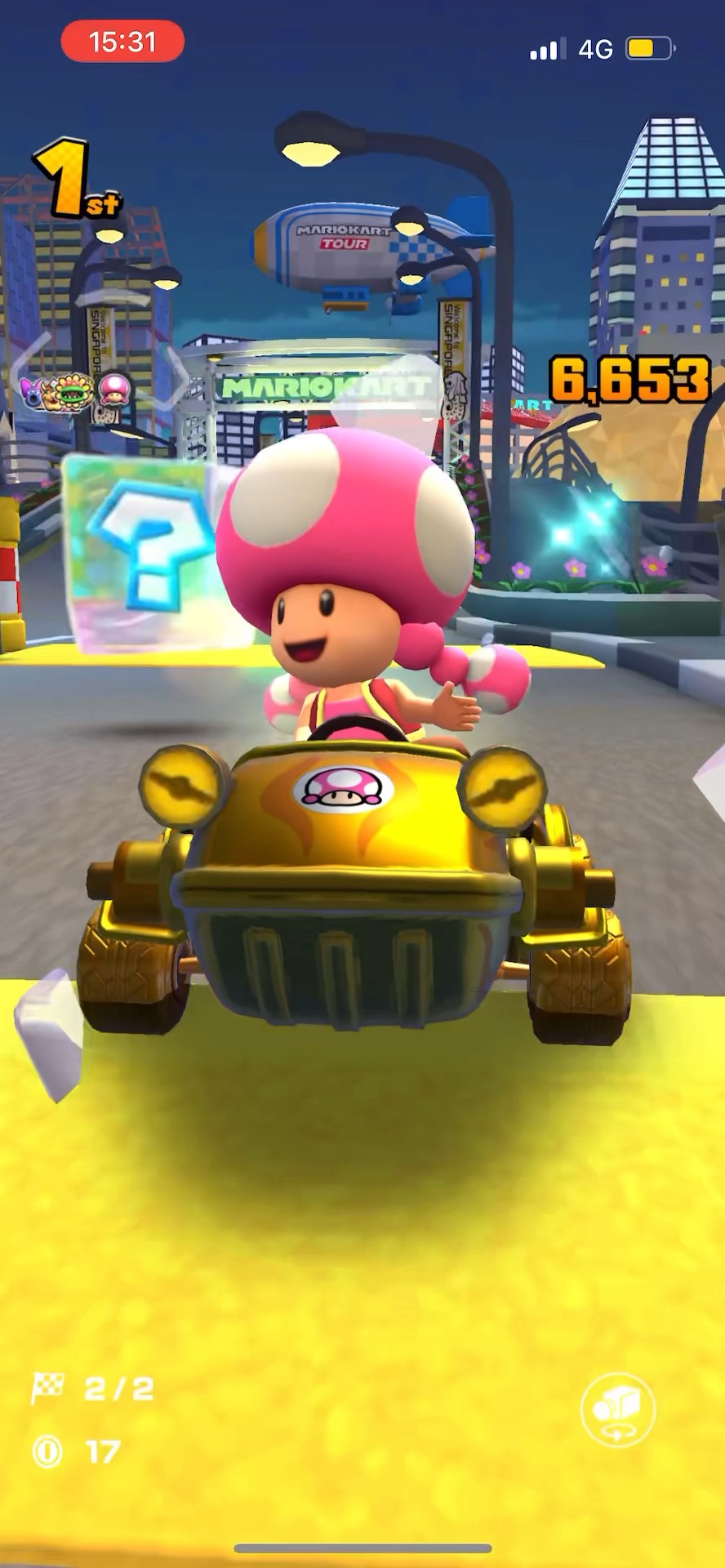 261 マリオカートツアーをプレイ『シンガポール スプラッシュ X