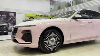 VinFast LUX A Độ Mercedes-Maybach. Chờ đón nữ chủ nhân xinh đẹp.