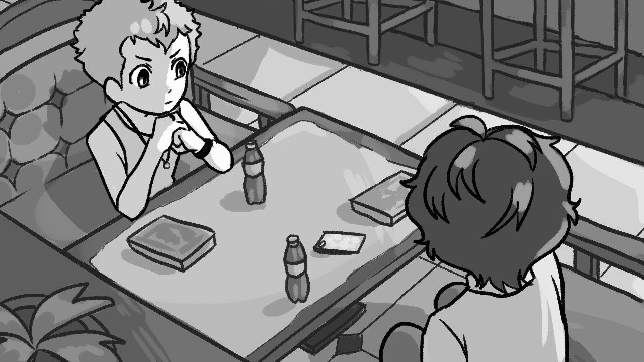 Ryuji is very hungry (animation)