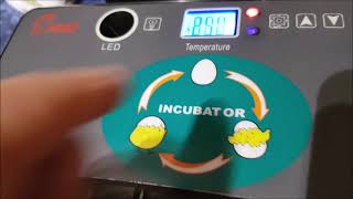 HHD 12 egg Incubator | set up