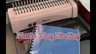 Ring Binding tutorial — book binding