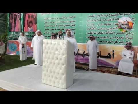 الشاعر شايم الظفيري في حفل الأستاذ فاضل بن ثروي للشيخ سعود بن محمد الفرم