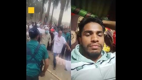 যেভাবে 'মার্চ ফর গাজা'র মঞ্চে প্রবেশ করলেন আজহারী-শায়খ আহমাদুল্লাহ | Azhari, Shaykh Ahmadullah