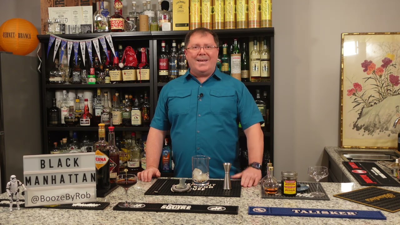 How to Make the Black Manhattan Cocktail