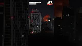 Russian Ballistic Missiles Strike Kyiv, Trigger Major Fires