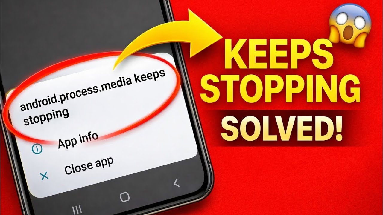 android.process.media keeps stopping | how to fix keeps stopping ...