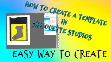 Create your own sublimation template in Silhouette Studios