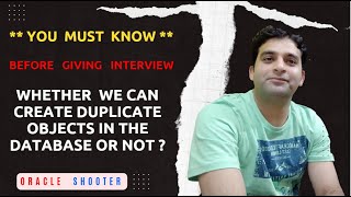 You must know before giving an interview | Can we use object overloading in PLSQL