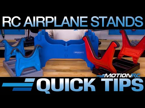 Airplane Stands | Quick Tip | Motion RC
