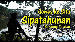 Cycling to Situ Sipatahunan, South Bandung