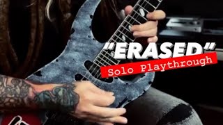 The Absence guitar solo play-through from the song &quot;Erased&quot; off the Enemy Unbound record - Caparison