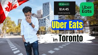 Canada তে Uber Eats করে কি নিজের খরচ বহন করা সম্ভব? | Uber Eats in Toronto as International Student