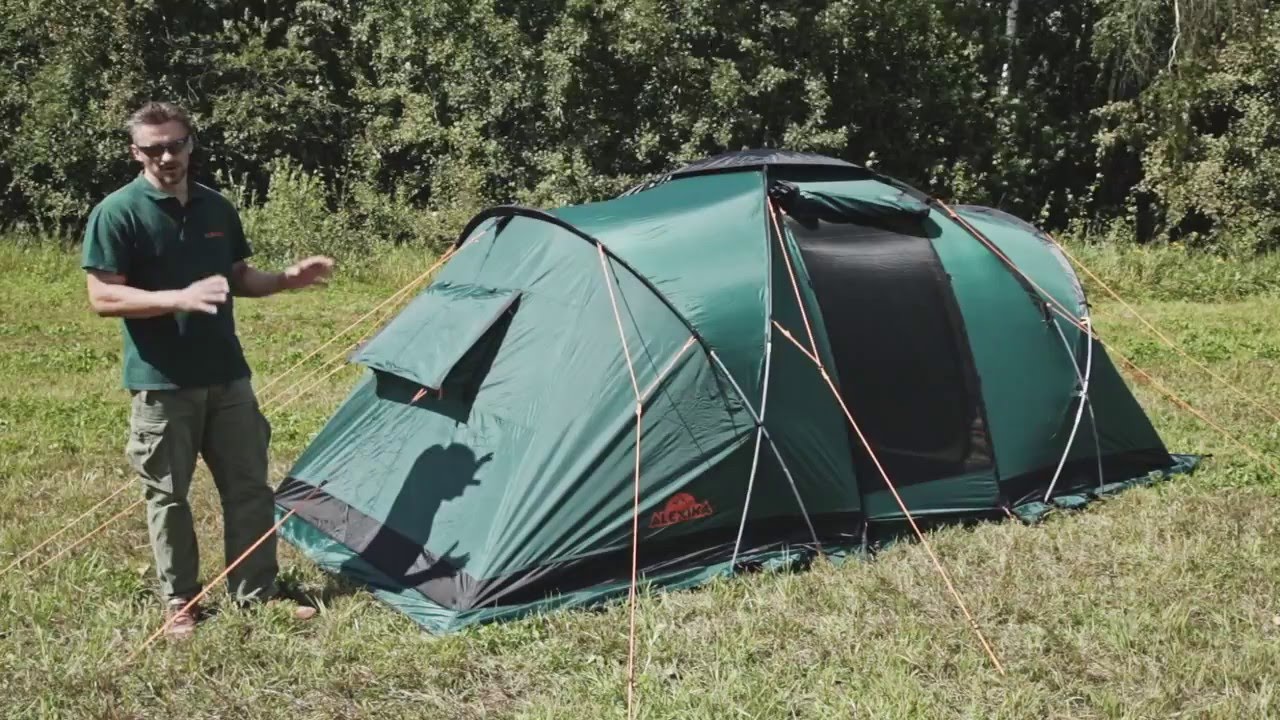 Обзор палатки Alexika Indiana 4 палатка двухместная