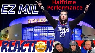 🇵🇭 EZ MIL - NBA HALFTIME PERFORMANCE - CLIPPERS vs JAZZ | REACTION