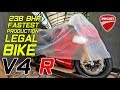 Unboxing & Delivery of DUCATI V4-R worth Rs-60lac (1st in INDIA)