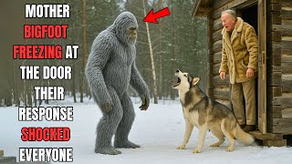 The Frozen Bigfoot Mother Begs For Shelter – What Happens Next Leaves Everyone In Tears!