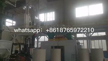 cold box core shooting machine with Amine gas generator