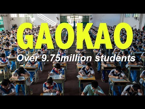 Over 9.75 million students registered in the world&rsquo;s toughest and largest exam, Gaokao