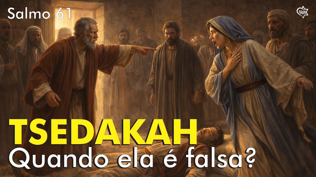 Reflexões sobre o Salmo 61 - Quando a sua TSEDAKAH é FALSA?