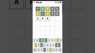 Wordle #615 | #shorts #short #wordle #game #words screenshot 4