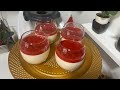 Panna cotta aux fraise au thermomix