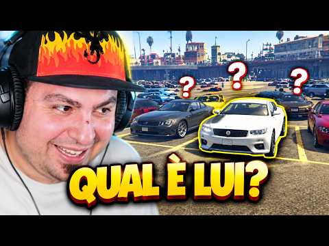 NASCONDINO CON LE AUTO contro i MIEI AMICI su GTA5!!