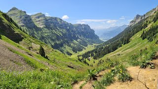 Mit Ruth vom Eriz über die Sichle in`s Justistal zur Panoramabrücke in Sigriswil unser Ziel