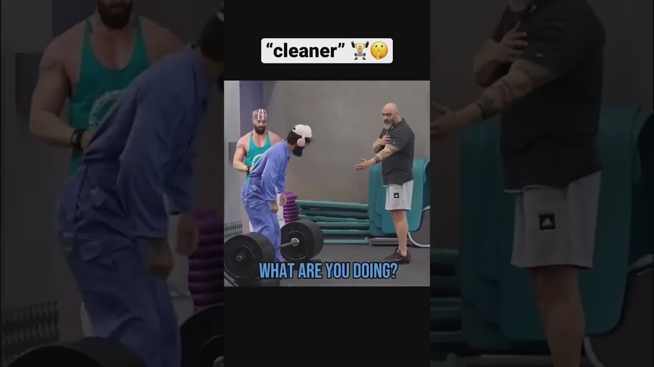 Elite Powerlifter Pretended to be a CLEANER, Anatoly GYM PRANK, gymnasium, practical joke, Elite Powerlifter Pretended to be a CLEANER  #anatolyprank #anatoly #vladimirshmondenko #viral #gymprank #funnyprank  #fitness #fitnesslife #fitnesstips