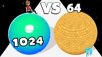 YOGA BOUNCE /vs RESCUE PUSH • Level Up Ball Games Playthrough • Satisfying Mobile Gameplay