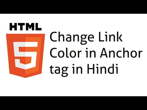 How to Change Link Color in Anchor Tag in HTML HindiAn unvisited link ...