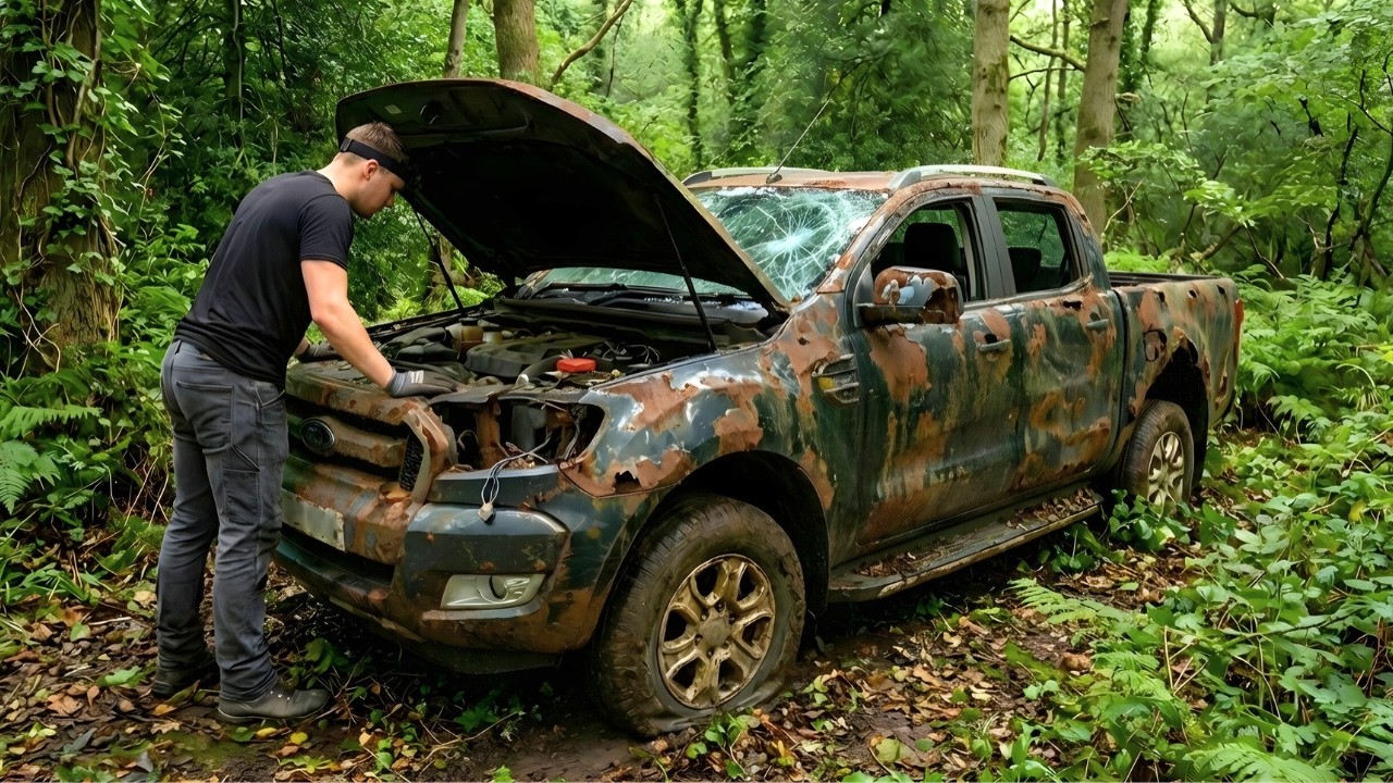Ford Ranger Restoration FULL Restoration ASMR: Forgotten Ford Ranger Found in Forest — Complete ...