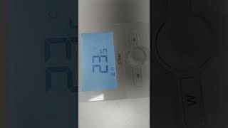 Funcionamiento de termostato inalámbrico Solver