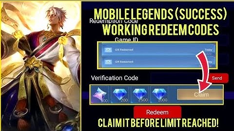 2 ML Redeem Code April 10 2023 - Get your Free All star promo diamonds and ML diamond for this codes