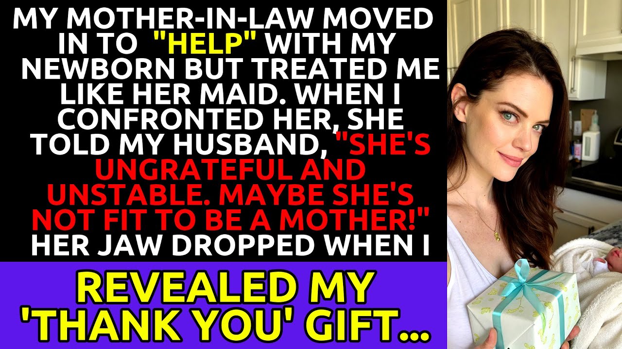 Mother-In-Law Called Me Unfit, So I Gave Her a Gift She'll Never Forget