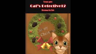 Escape game Christmas Cat Cafe Walkthrough {Cat Muzzle} screenshot 1