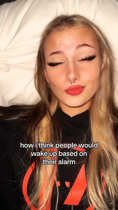 how people wake up based on their alarms #pov #trending #satire - YouTube