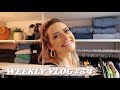 WEEKLY VLOG #54 | I TREATED MYSELF, WARDROBE TOUR & CLOTHING DECLUTTER  | EMMAS RECTANGLE