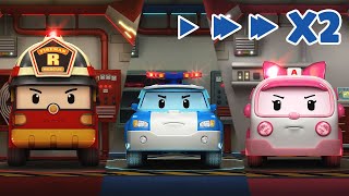 POLI Opening Song│Theme Song│2X Speed│0.5X Speed│Robocar POLI - Nursery Rhymes