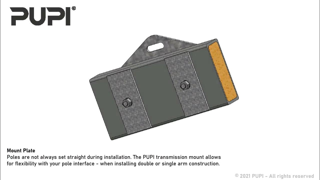 PUPI Crossarms HFrame Mount YouTube