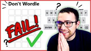 Trying to Fail Without Using UNDOS (Don't Wordle) - October 4, 2026